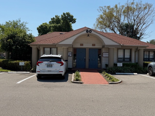 Fort Myers Building 60 exterior with covered entryway